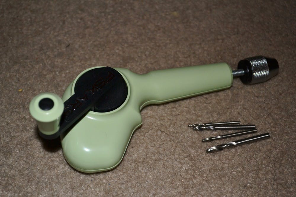 A crafting drill. Photo by Faith Breisblatt.