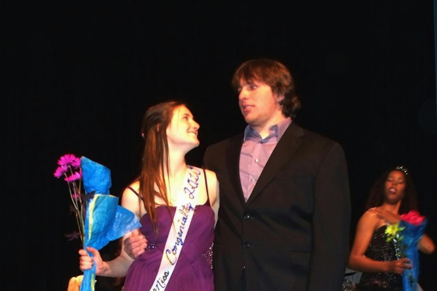 Joe supports Huskinson through her unexpected entry in the high school pageant.
Photo courtesy of Harmony Huskinson
