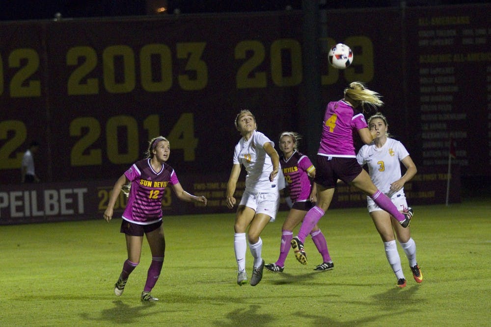 Photo Gallery: ASU soccer shut-out by USC