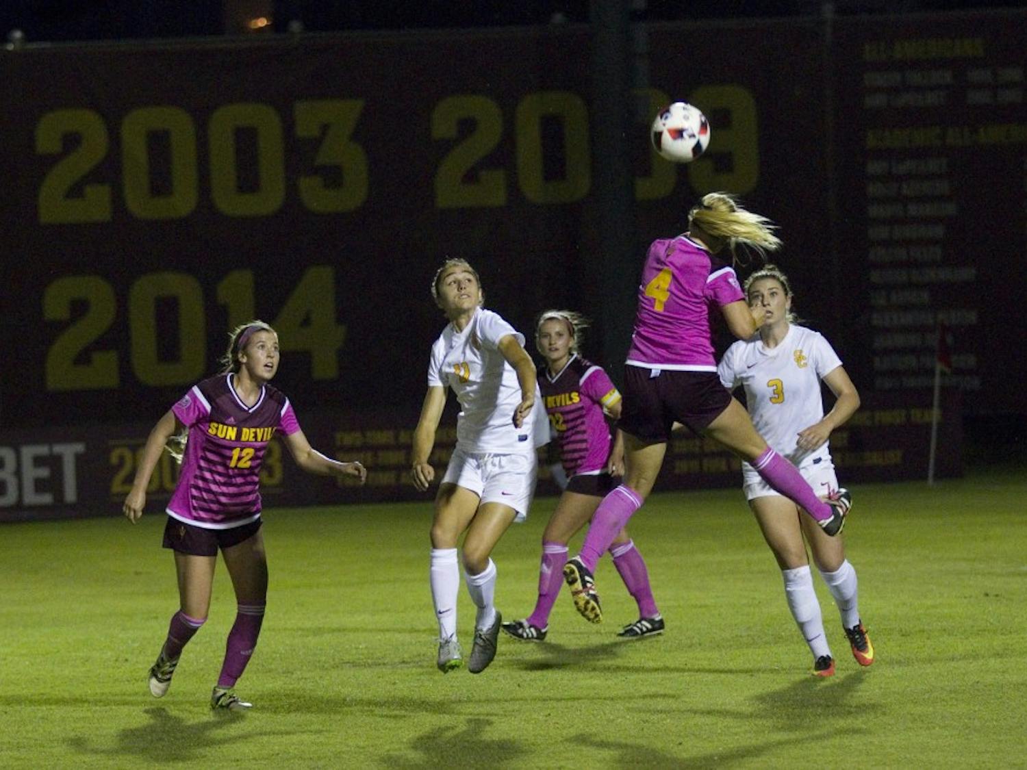 Photo Gallery: ASU soccer shut-out by USC