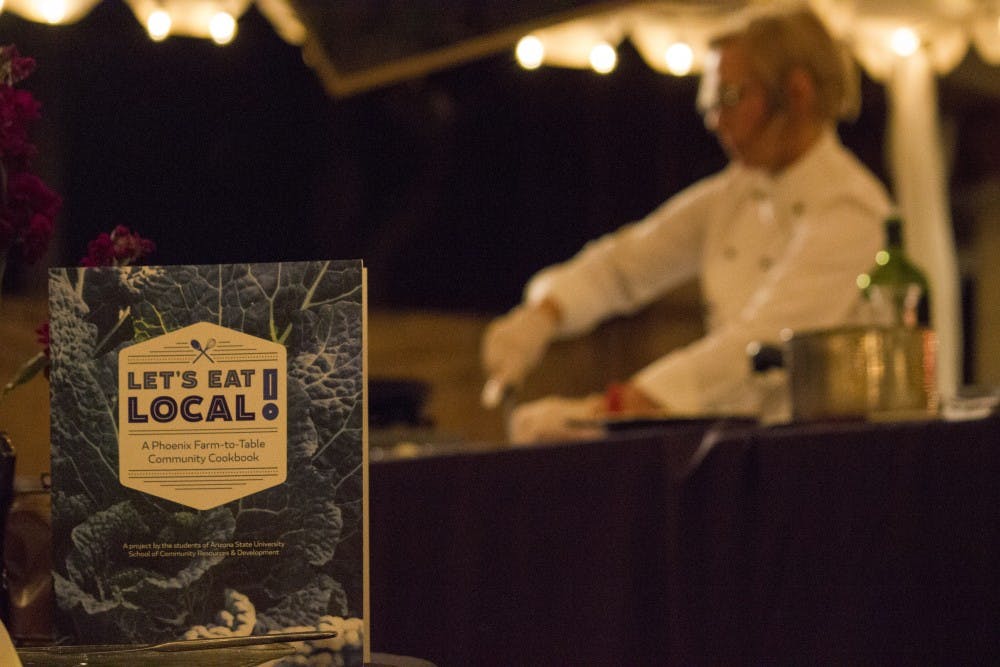 Lisa Brisch, a featured chef in "Let's Eat Local,"&nbsp;teaches a cooking class at Tempe Hackett House on Nov. 15, 2016.
