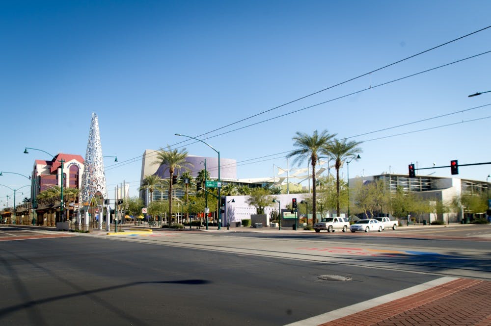 Downtown Mesa is pictured&nbsp;on Sunday, Jan. 24, 2016.