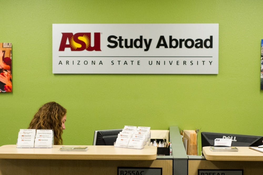 ASU Study Abroad office, located in Room 255 of Interdisciplinary B on the&nbsp;Tempe campus, is pictured on Wednesday,&nbsp;April 13, 2016.&nbsp;
