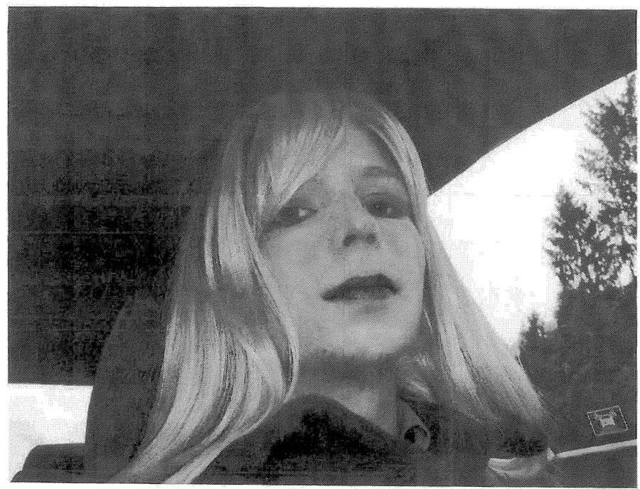 Chelsea Manning pictured in 2010.