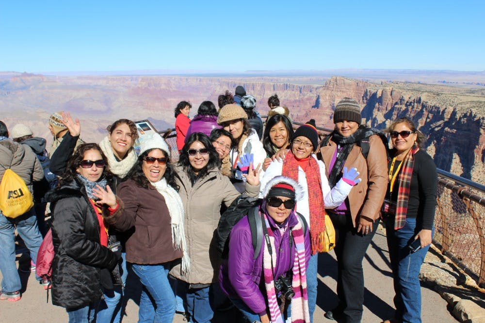 (Photo courtesy of ASU American English and Culture Program)