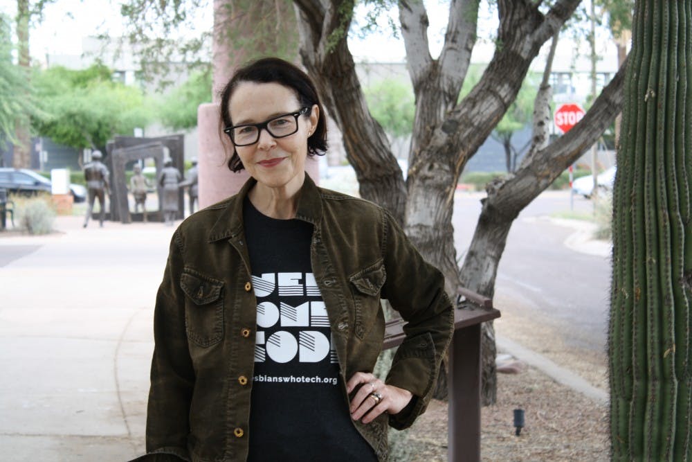 Angela Ellsworth poses for a portrait on Nov. 3, 2016,&nbsp;in Phoenix, Arizona. Ellsworth is the director of the Museum of Walking, which seeks to combine movement with art in new ways.&nbsp;