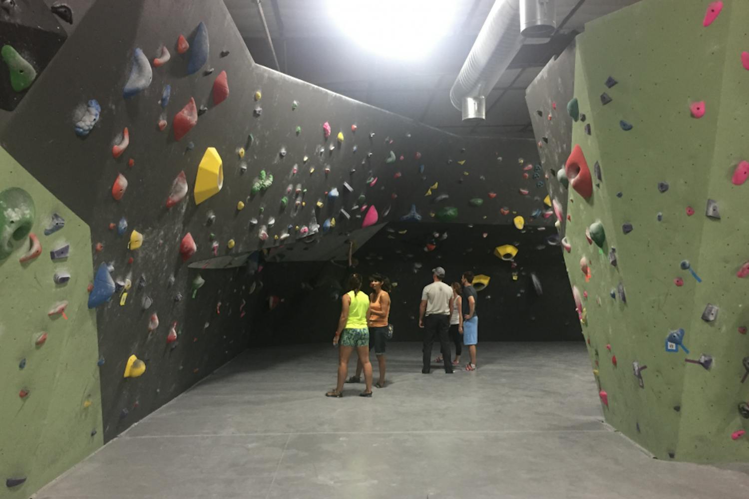 The Black Rock Bouldering Gym in Phoenix is seen on Oct. 1, 2016.