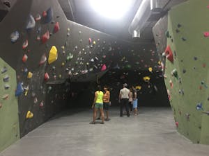 The Black Rock Bouldering Gym in Phoenix is seen on Oct. 1, 2016.