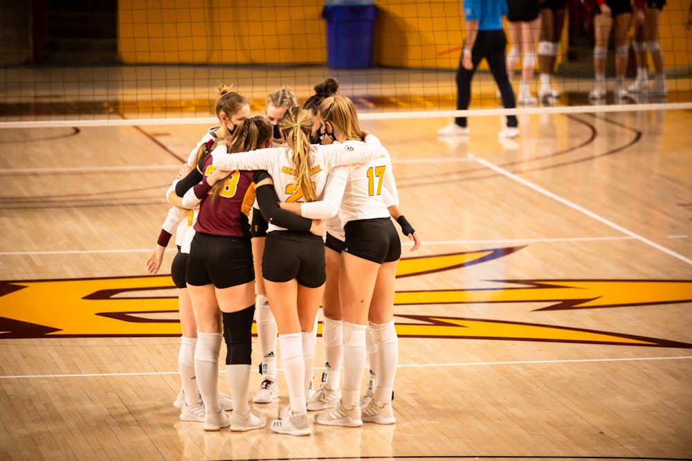 ASU volleyball loses two fiveset matches, swept by Oregon State The