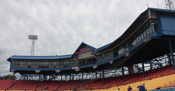 ASU is hoping Tuesday's elimination game against South Carolina won't be its last at Rosenblatt Stadium. (Photo by Nick Kosmider)