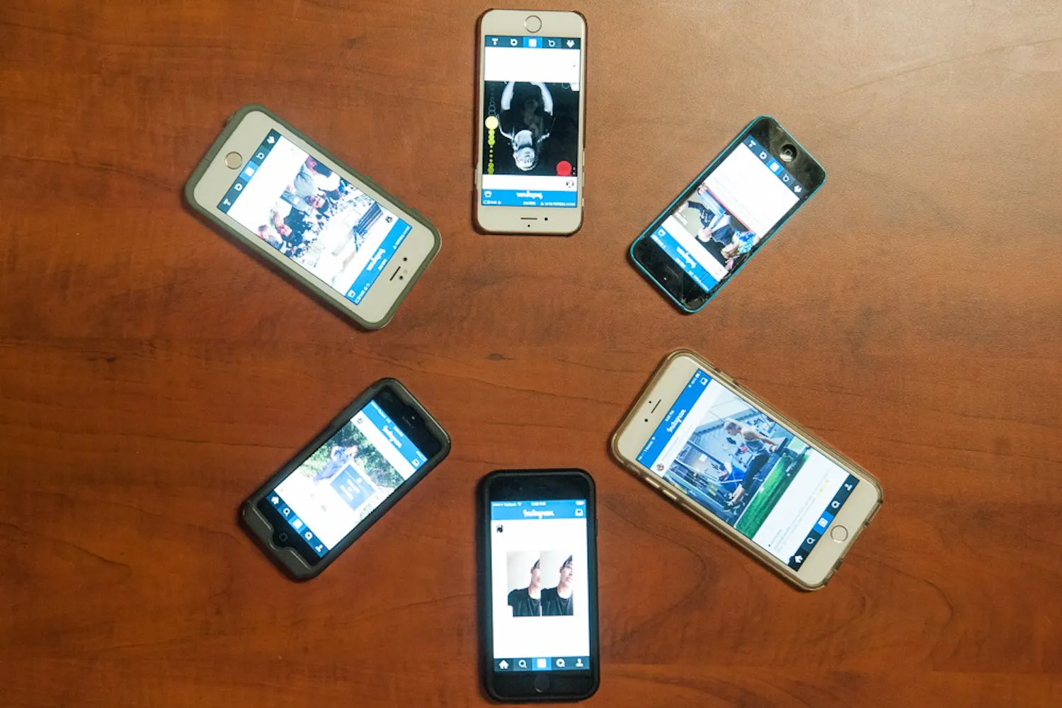 Instagram photo illustration