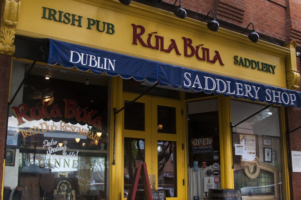 The Irish Pub Rula Bula pictured on Sunday, Nov. 15, 2015, on Mill Avenue in Tempe, Arizona. 