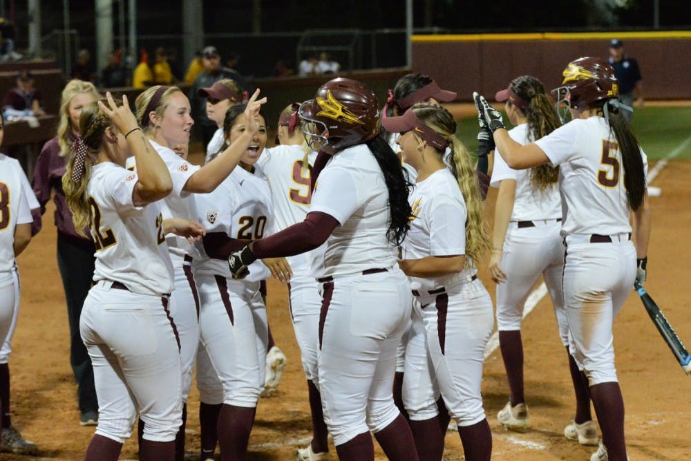ASU Softball 04-17-2015