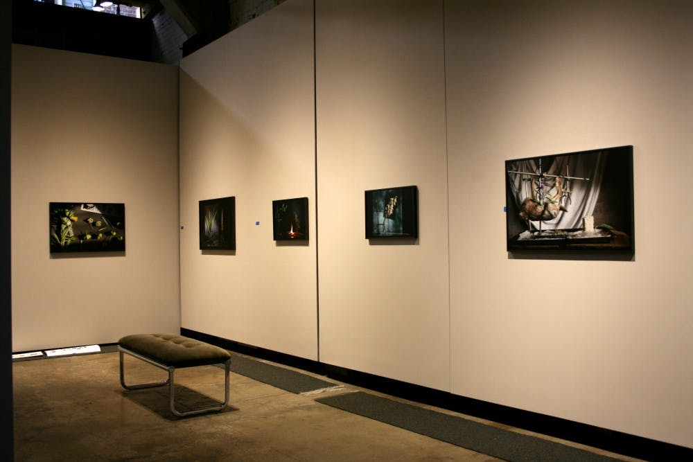 Still life photos, taken by ASU photography major&nbsp;Ryan Parra, are shown at the Northlight Gallery at 605 E. Grant St. in Phoenix on Wednesday,&nbsp;April 13, 2016.