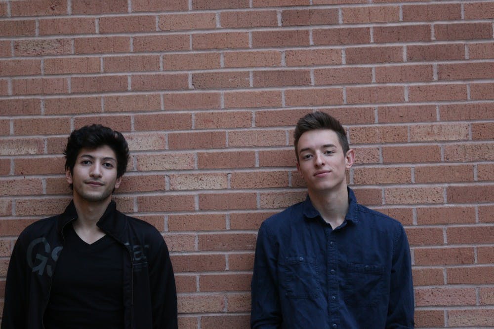 Martin and Rami have made a successful business remixing international music. Photo by Stella Atzenweiler.&nbsp;