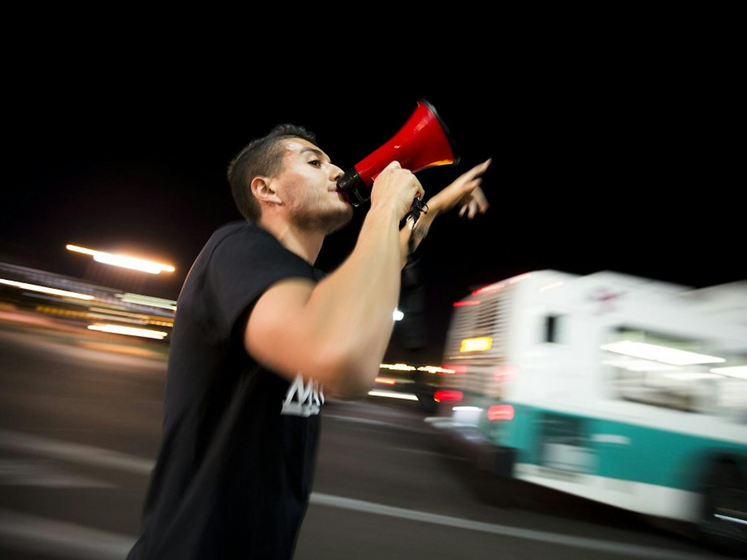 Photo Gallery: Election protestors march on Tempe campus
