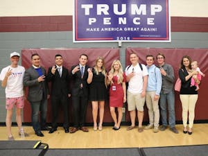 ASU College Republicans, pictured on Thursday, Oct. 27, 2016, plan on&nbsp;standing with President-elect Donald Trump.