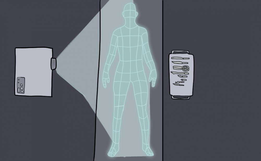 Cadavar Using Vr Anatomage table allows downtown students to study virtual cadavers ...