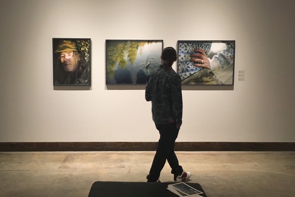 Take/Aim held its opening reception on Oct. 27, 2016,&nbsp;at Northlight Gallery and was open to the public for viewing.&nbsp;Viewers of the exhibition experience all perspectives of the hunting world.