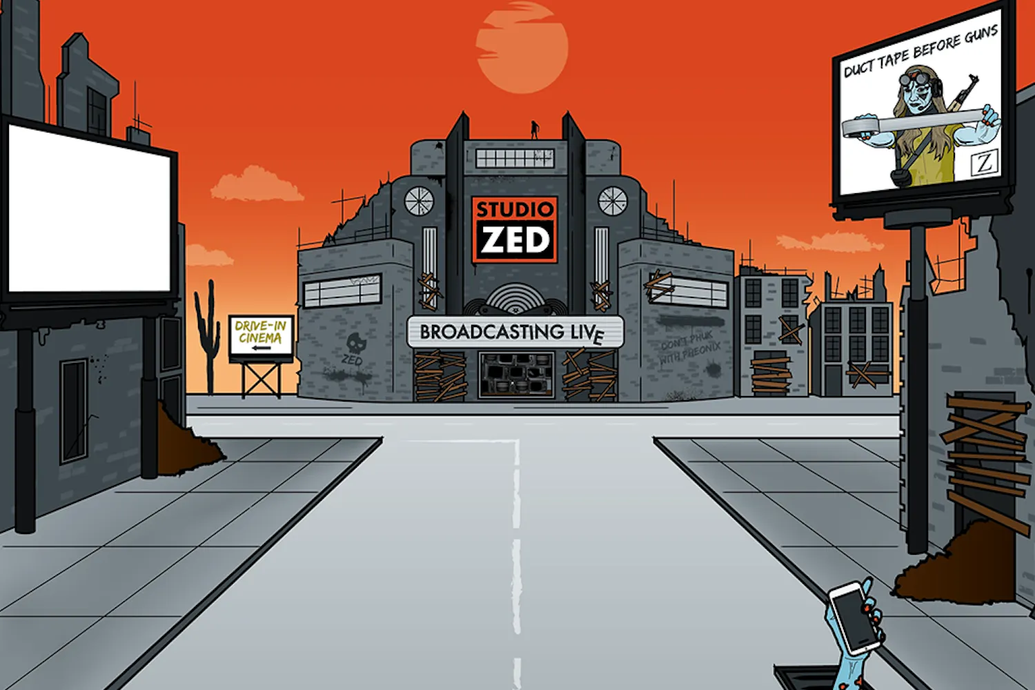 Channel Zed Illustration