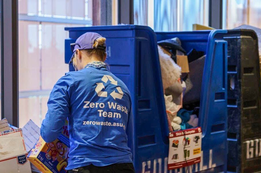 ASU's Zero Waste department aims for the University to be zero waste by