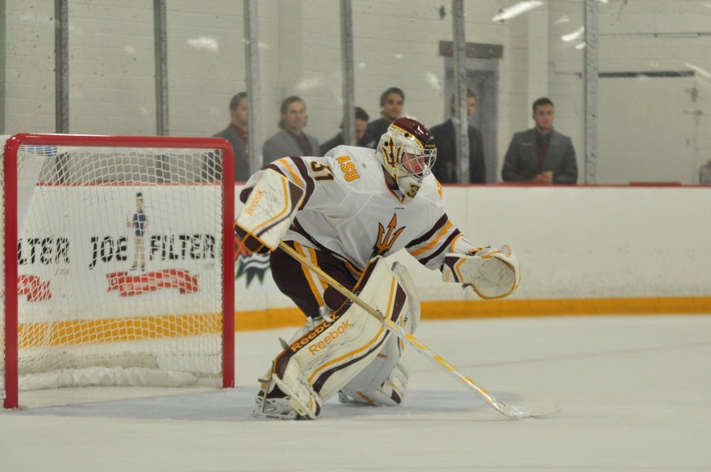 Ryland Pashovitz Goalie Warm Up