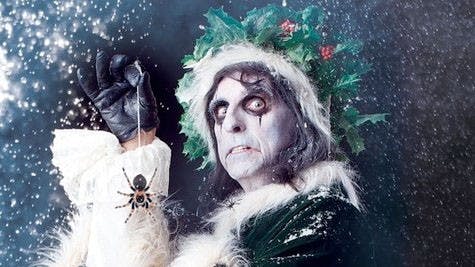Photo courtesy of Alice Cooper's Christmas Pudding Benefit