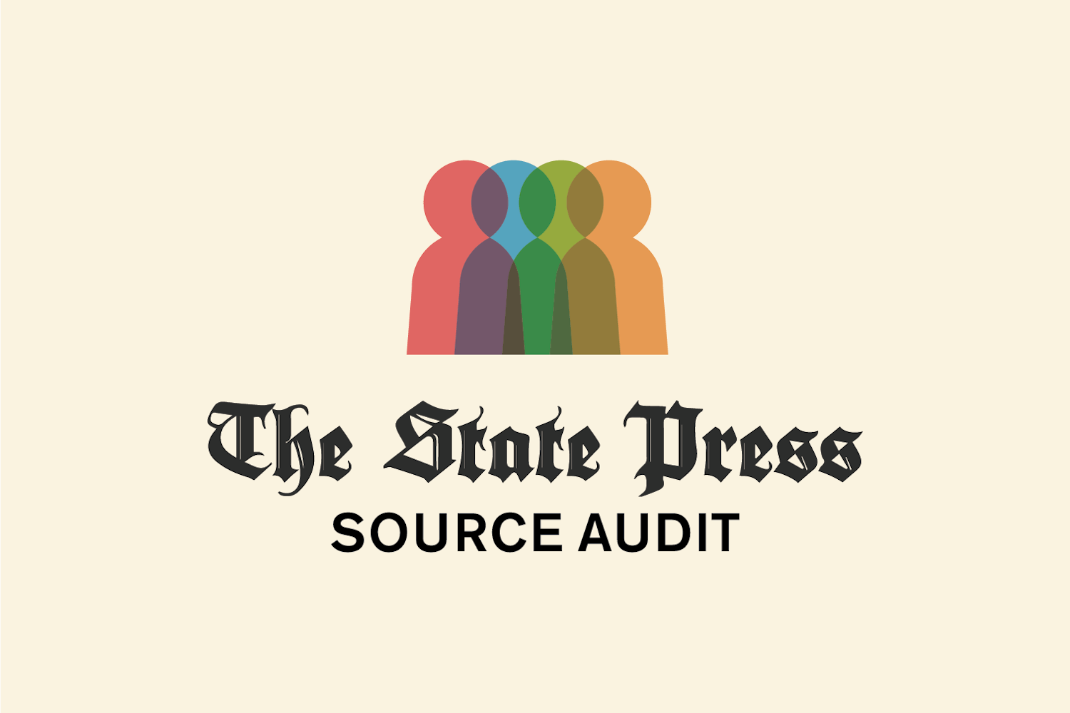 A logo of The State Press source audit.