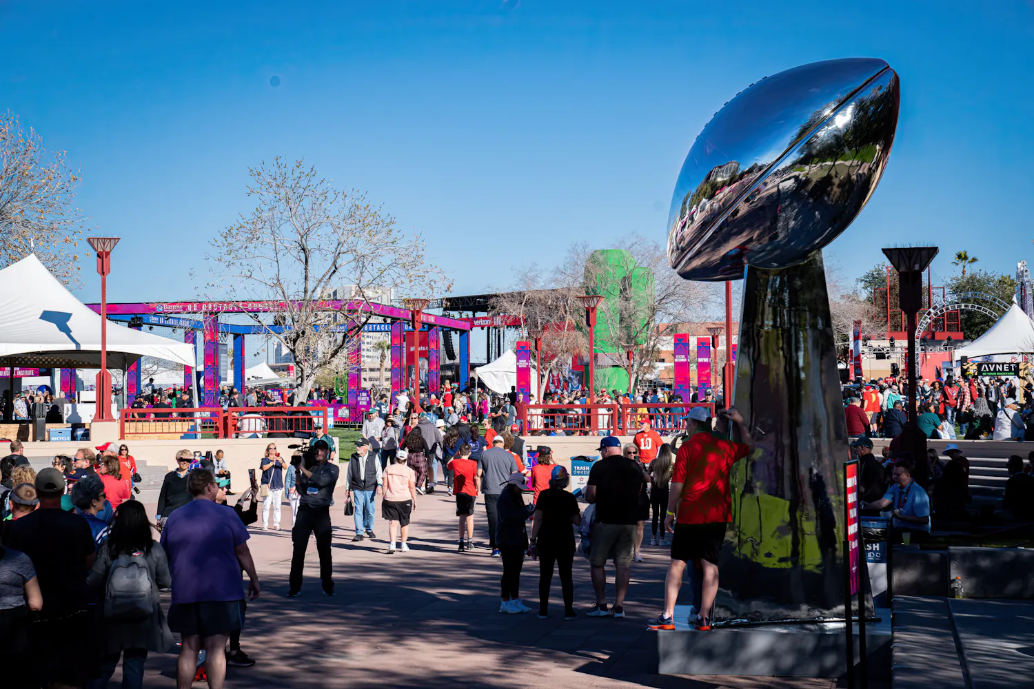 Hance Park Super Bowl Fan Experience