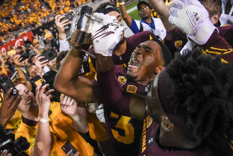 Photo Gallery ASU football beat UA 4230 in the Territorial Cup game