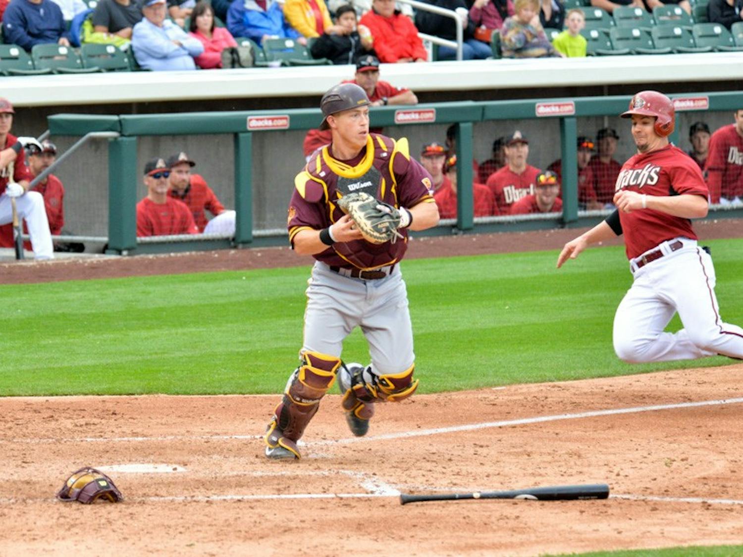ASU baseball vs Diamondbacks