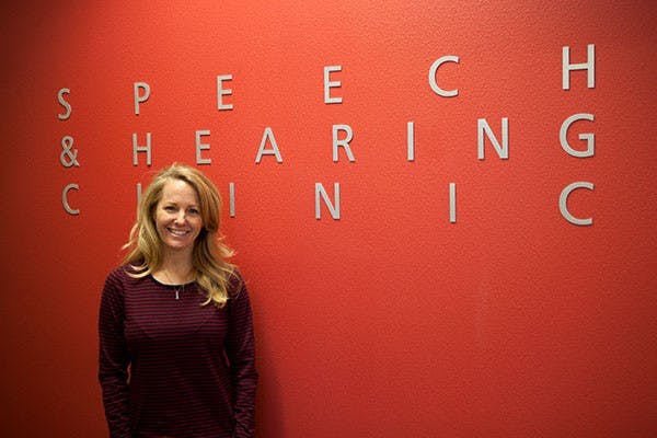 Clinical Associate Professor and Speech-Language Pathology, Karen Roth tells us more on her research on Veteran cognition in relation to trauma.
(Photo by Ryan Liu)