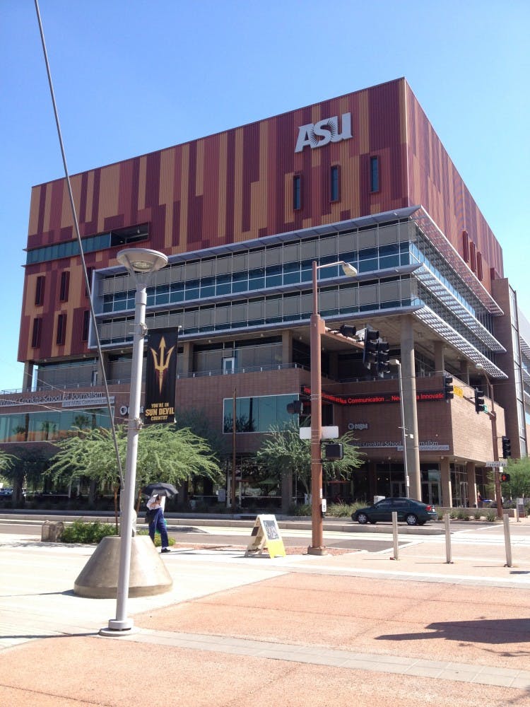 The Cronkite school-- SDSN's headquarters. Photo by Evan Triantafilidis.