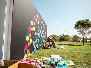 Art installation at Lost Lake Festival 