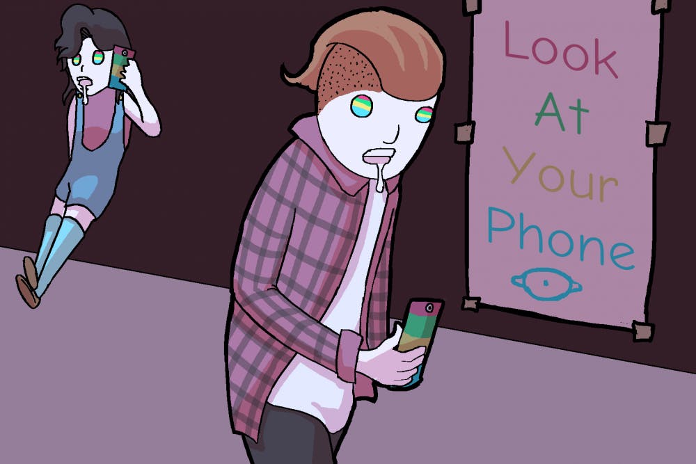 "Look At Your Phone," photo illustration&nbsp;published on Wednesday, Sept. 28, 2016.