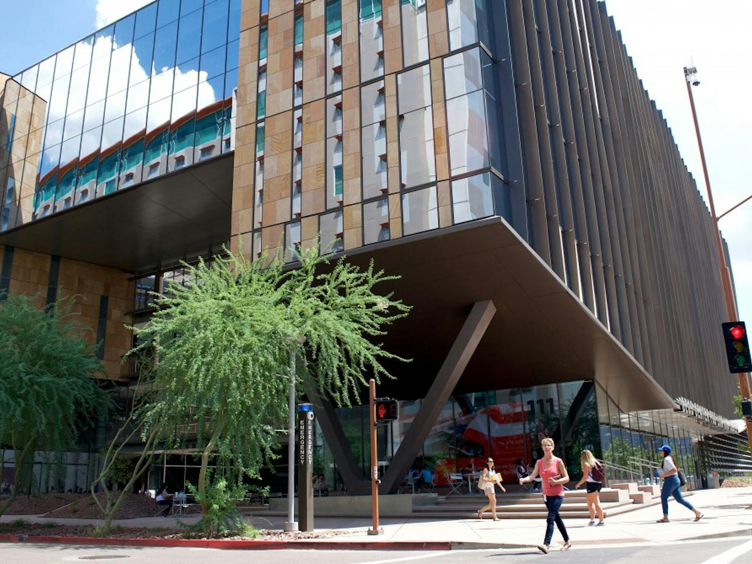 The ASU School of Law and Society on the Downtown Phoenix campus is seen on Monday, Aug. 22, 2016. The school's new building opened this semester after more than two years. 