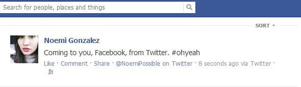 Connecting your Twitter to Facebook can become overwhelmng for, well, everyone. 
Photo contributed by Noemi Gonzalez