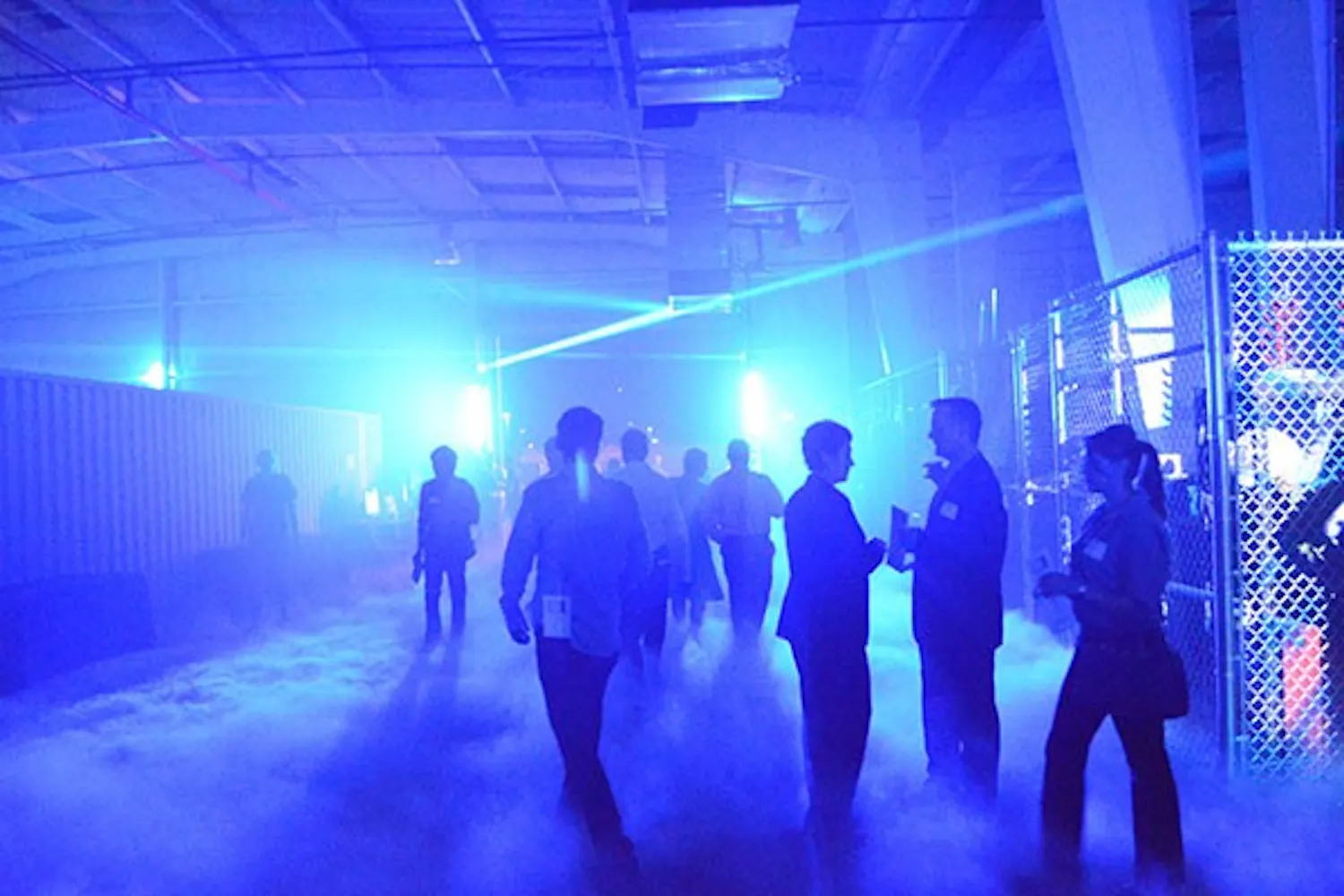 Mac6's grand opening was replete with a DJ, food trucks, an array of lights