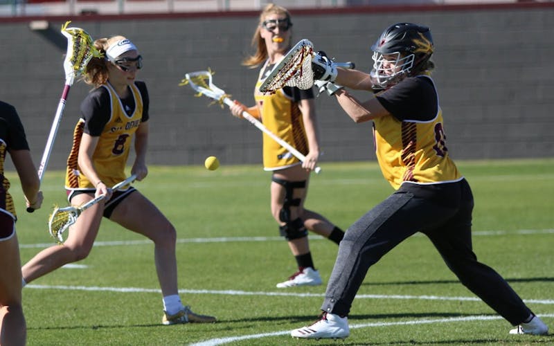 ASU women's lacrosse prepares for inaugural season - The State Press ASU women's lacrosse prepares for inaugural season - The State Press