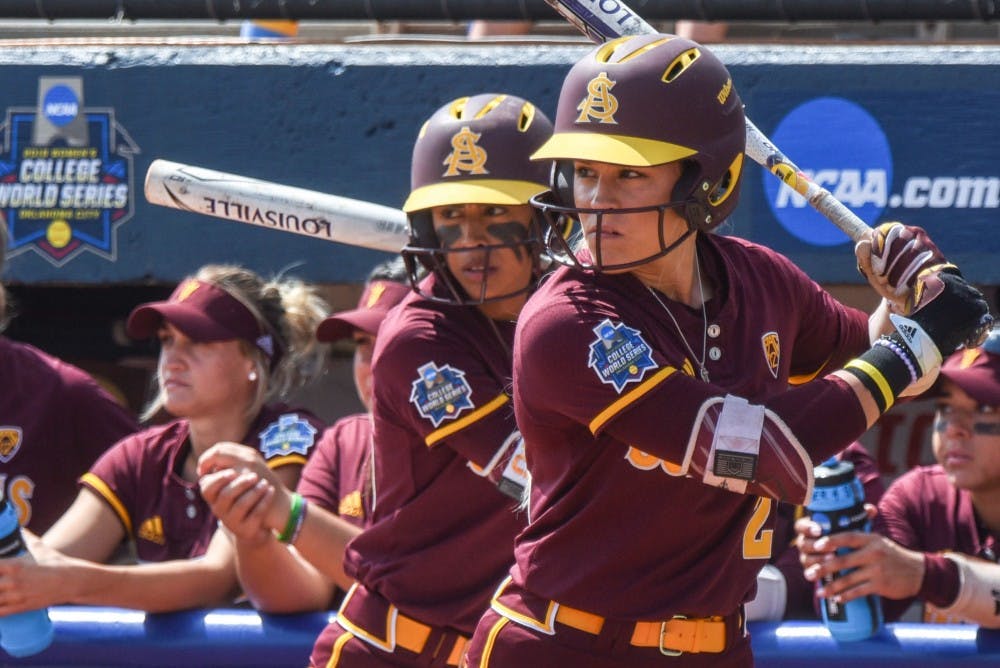 ASU softball drops its first game of the Women's College World Series