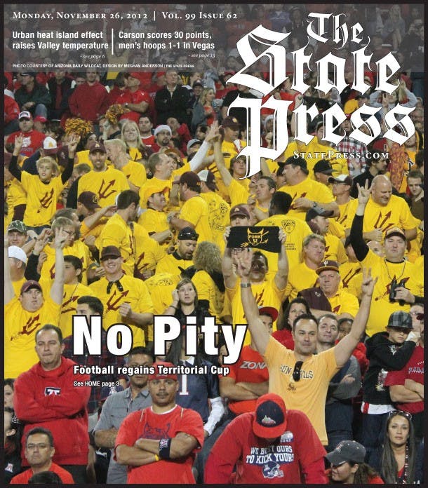 Today's Front Page - The Arizona State Press