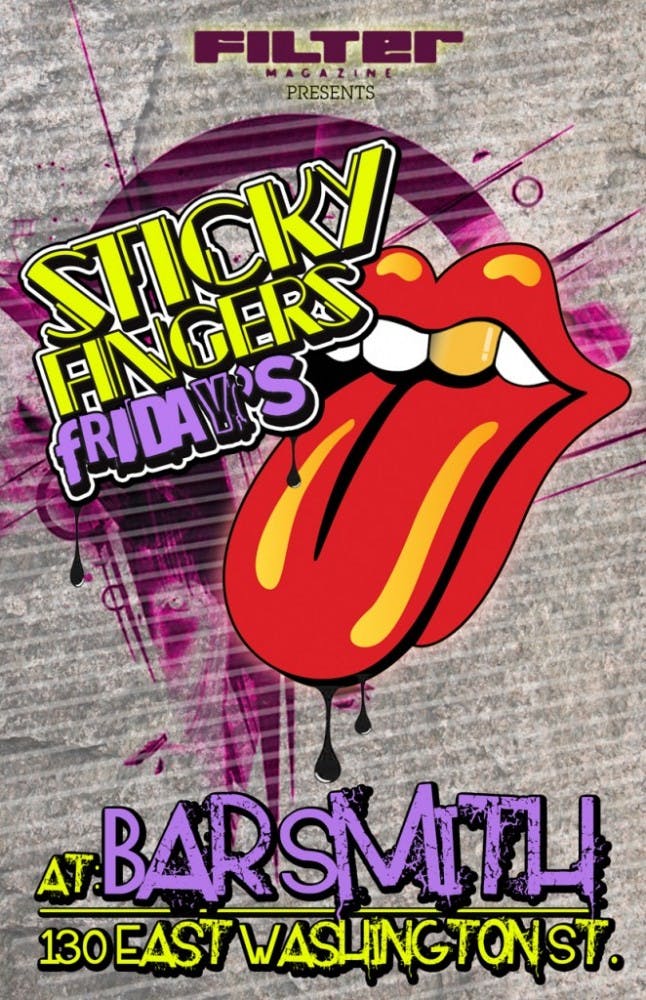 Sticky Fingers is a weekly set at Bar Smith. Flyer from downtownphoenixjournal.com.