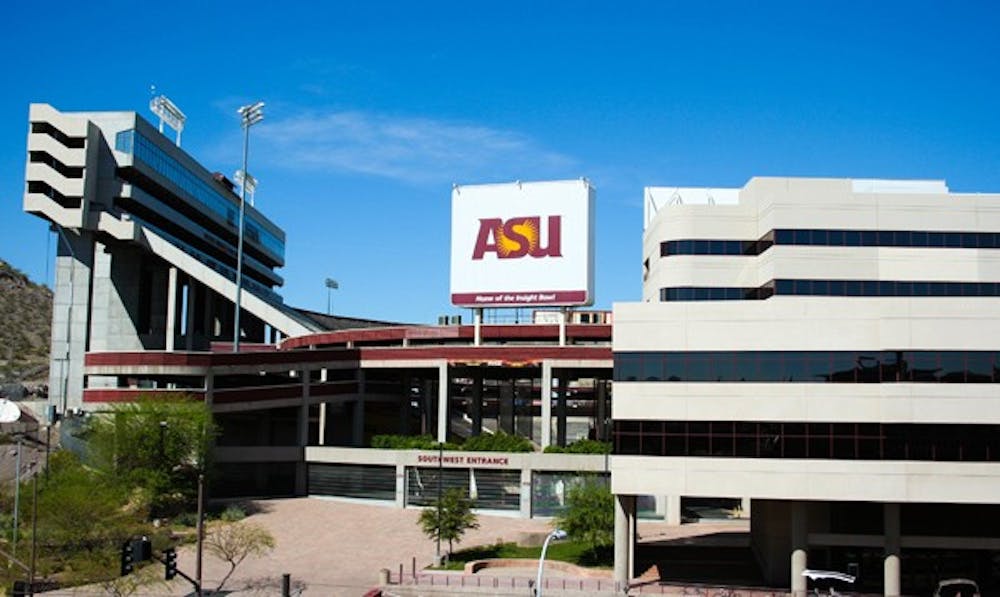 RAISING SCHOOL SPIRIT:  ASU’s Game Day Initiative is attempting to boost game attendance and overall student pride in the school’s traditions.  (Photo by Lisa Bartoli)