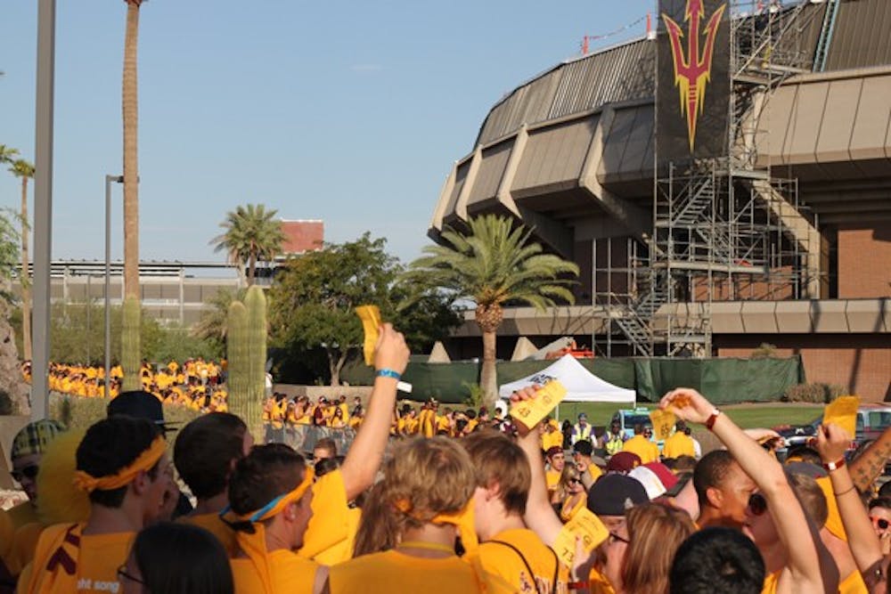Arizona House Bill 2785, which would allow beer and wine to be sold at concession stands at university sporting events, did not advance to a committee. (Photo by Beth Easterbrook)