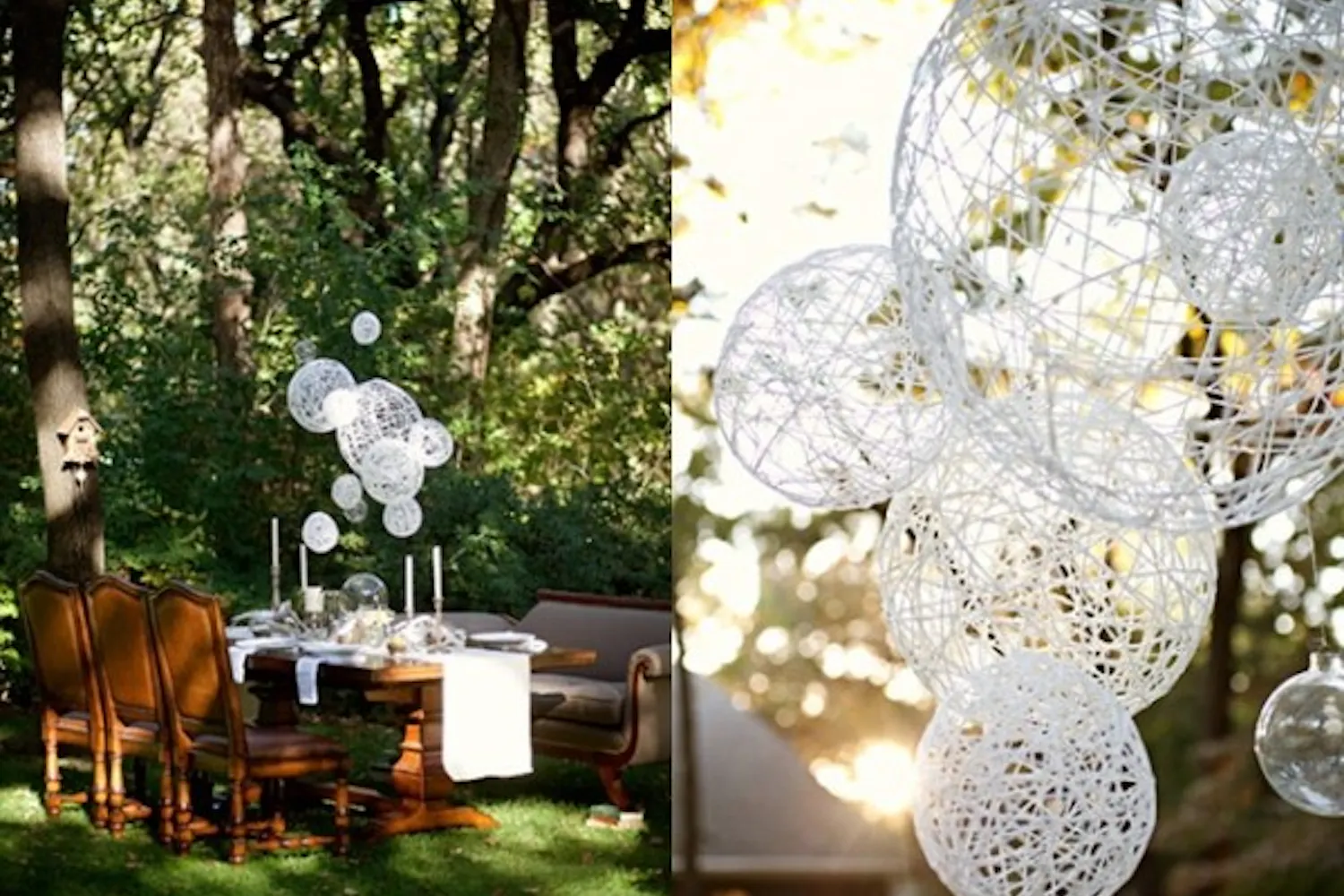 Perfect for a wedding, or even your living room. Photo courtesy of RuffledBlog.com