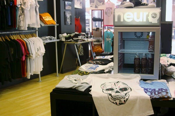 WEARABLE ART: Locally created clothing, paintings and photographs are some of the many things featured in Culture Fresh, a three-year-old shop located in the Arizona center. (Photo by Lillian Reid)