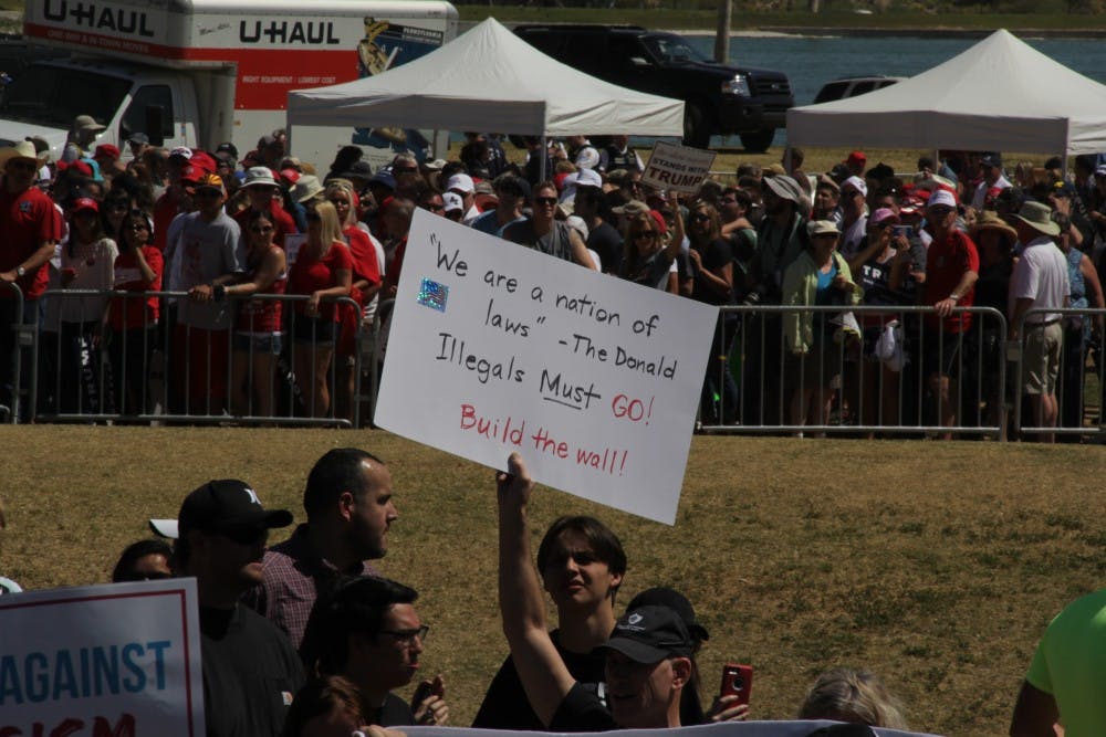 Sights of the Fountain Hills rally