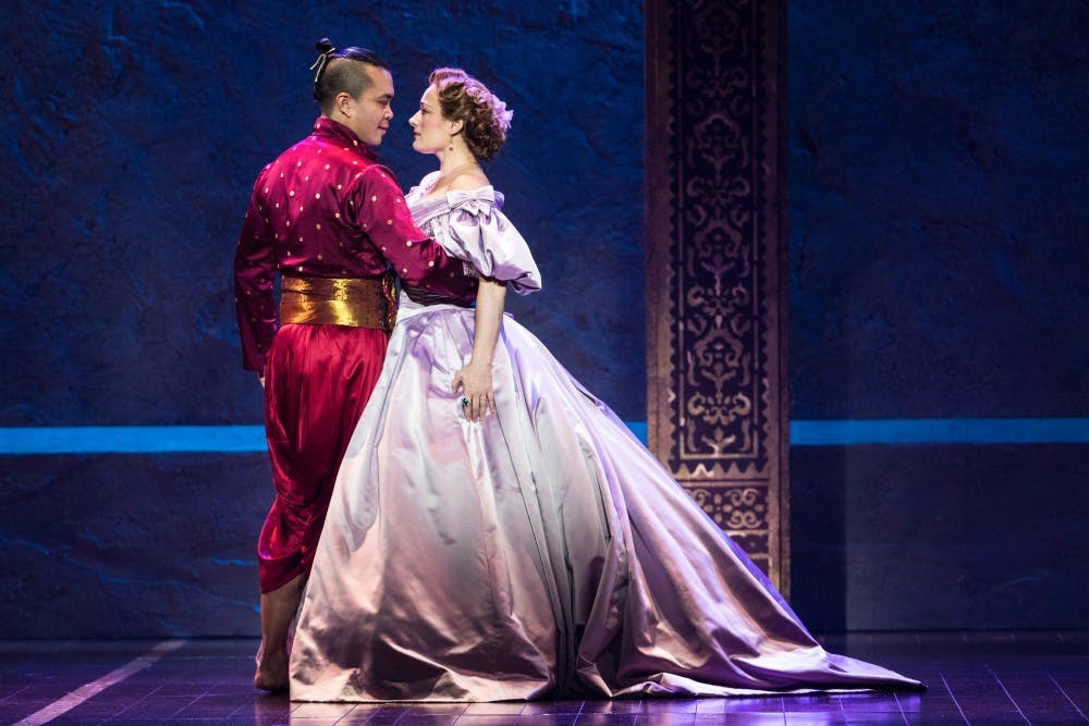 Jose Llana and Laura Michelle Kelly in Rodgers & Hammerstein's The King and I.  Photo by Matthew Murphy (2).jpg