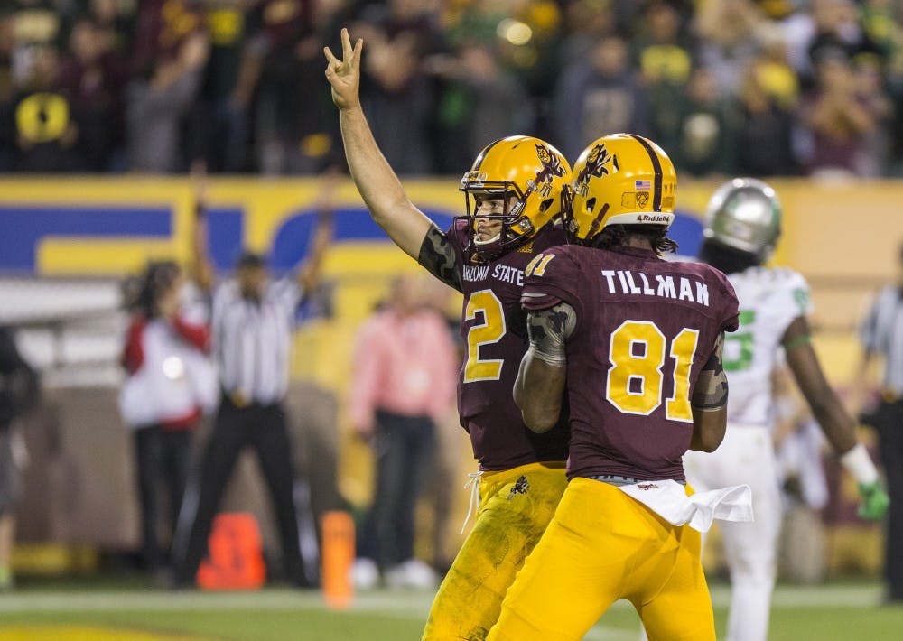 Football Oregon Mike Bercovici Gary Chambers overtime TD reaction