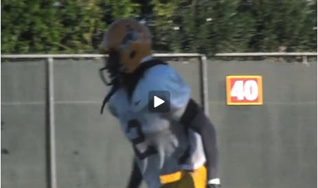 LOCKED IN: ASU sophomore Michelle Brycki waits for a serve during the Sun Devils’ 7-0 win against Oregon on March 12 at the Whiteman Tennis Center.  (Photo by Michael Arellano)